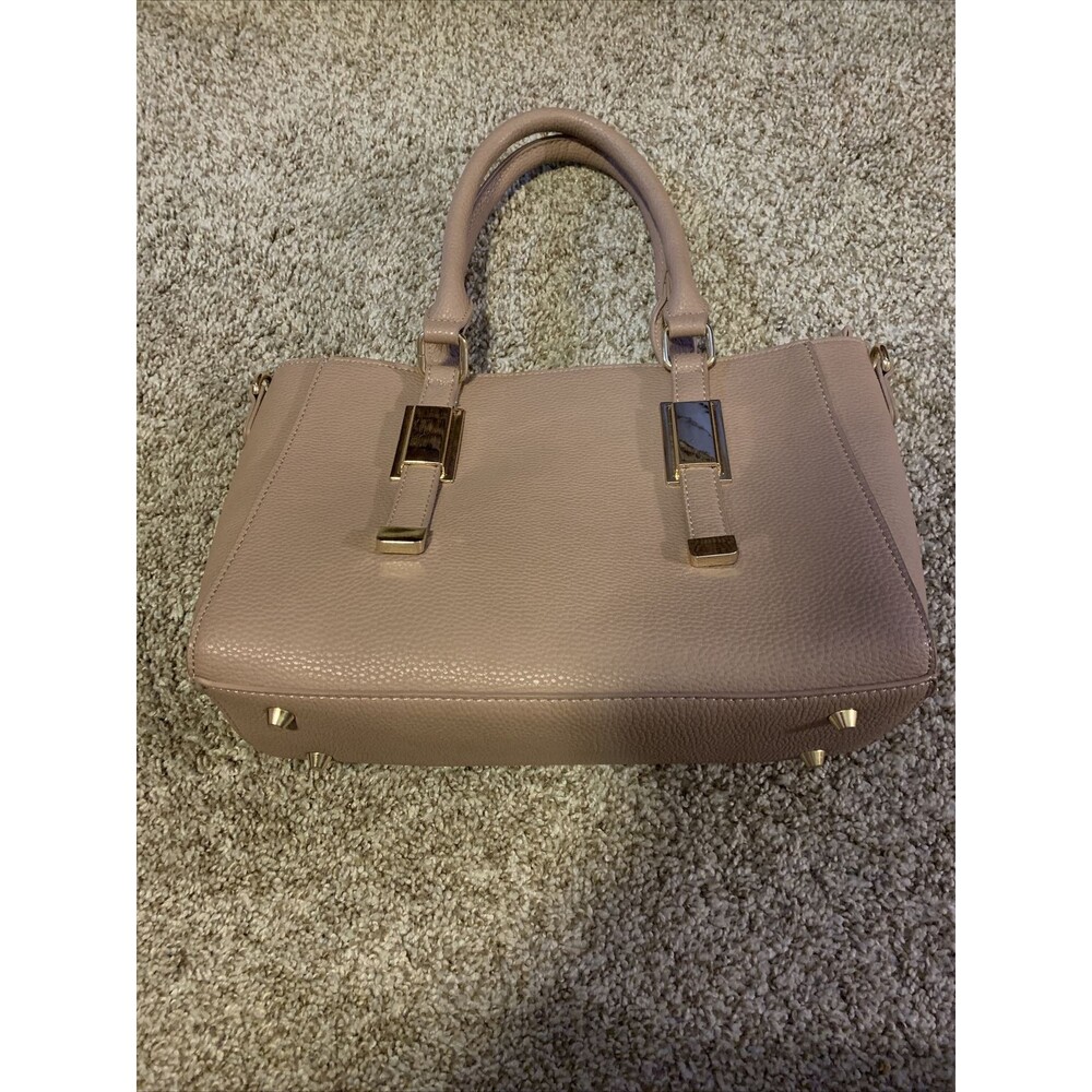 Miztique Womens Dressed To Perfection Gray Satchel Handbag Medium BHFO 5590